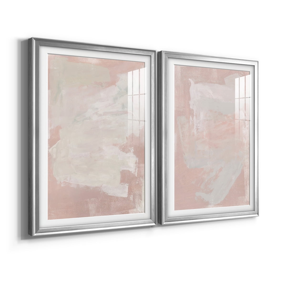 Wexford Home Hazy Summer I Premium Framed Print, 18.5" x 24.5" - Ready to Hang, Silver (Set of 2)