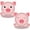 Pig, variant on Pig Birthday Party Decorations 50PCS Pig Paper Plates Pig Shaped Disposable Plates Pink Pig Farm Animal Theme Party Dinnerware for Boy Girl Baby Shower & Farm House Barnyard Table Decor Supplies