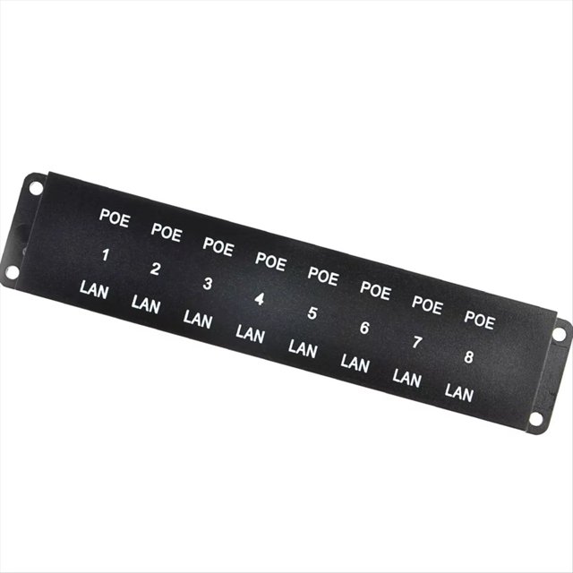 POE-8 Passive 8 Port 100Mbps PoE Injector Midspan Ethernet Power for IP Camera Wireless AP 24V 48V PoE Devices