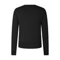 thumbnail image 5 of HBFAGFB Cardigan pour Femmes Col Rond à Boucle Chandail Tricoté Polyvalent Vestes à Manches Longues Noir Taille m, 5 of 5