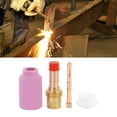 thumbnail image 4 of TIG Welding Torch Parts, Sturdy 4 Pcs Ceramic Nozzle TIG Welding Accessory  For Replacement, 4 of 8