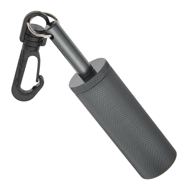 Sonajero de buceo con clip, práctico puntero de campana de buceo, con Negro