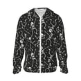 thumbnail image 2 of Lsque Retro Skeleton Dancing On Halloween Party UPF 50+ Lightweight Sun Protection Men's Women's Long Sleeve Shirt, Hoodie Performance -X-Large, 2 of 9