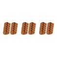 thumbnail image 4 of Destyer Golf Head Covers PU Portable Protector Travel Golf Athlete for Training Brown Large 10 Pcs 3Set, 4 of 6