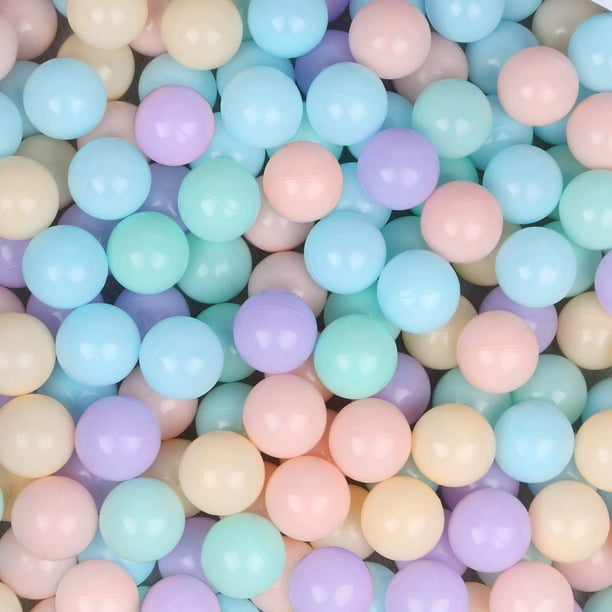 Macaron Ocean Ball TRENDBOX, 5 colores mezclados para niños, 100 unidades