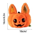 thumbnail image 3 of Halloween Dog Toys | Squeaky Plush Chew Toys for Small and Large Dogs | Festive Halloween Decor Gift for Pet Owners | 6.3 X 6.3 Inch Plush Dog Toys for Interactive Play, 3 of 8