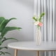 thumbnail image 4 of Flor artificial | Adorno de Jarrón de Simulación de Plástico Blanco | Decoración de estilo europeo moderno | Pequeño arreglo fresco | 1 Pieza | 7,87x2,75x2,74 pulgadas | Mesa de Sala de Estar, 4 of 8