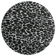 thumbnail image 3 of Leopard Print Pattern Washable Round Rug -Circle Area Rugs for Nursery Bedroom, Vintage Non Slip Non Shedding Low Pile Carpet for Living Room Coffee Table Entryway, 3 of 6