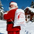 thumbnail image 4 of Aspire 6 PCS Large Christmas Giant Drawstring Bags, Reusable Canvas Gift Bags Storage, Christmas Decorations, 4 of 10