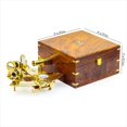 thumbnail image 4 of Large Brass Sextant W/Wooden Box - 10" - Nautical Navigation Collection, 4 of 6