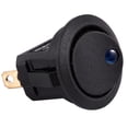 thumbnail image 6 of 12V LED Inverter Rocking Rocker Switch ROUND SPST ON-OFF for BOAT Car Blue,1 x car boat Rocker Switch,blue, 6 of 8