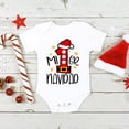 thumbnail image 1 of Body para recién nacido de My First Christmas, mono de manga corta para bebé, ropa de fiesta para bebé con estampado en español, 1 of 5