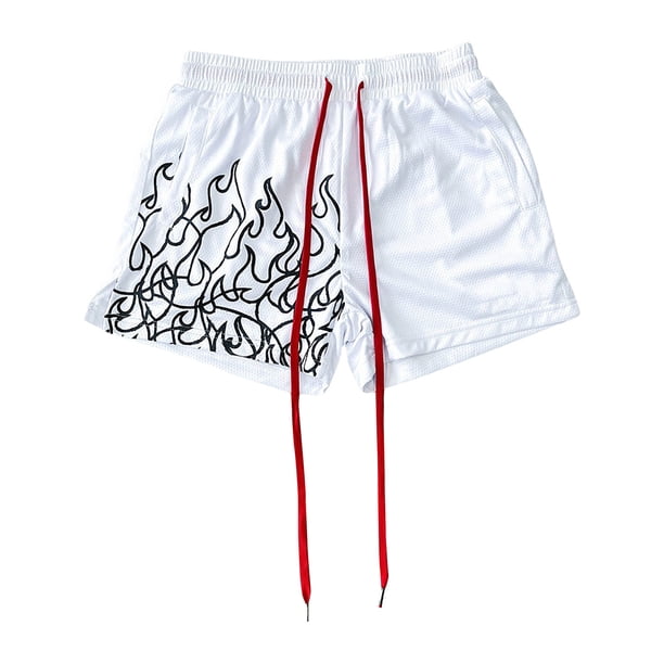 Puntoco Pantalones Cortos Con Estampado Hawaiano Para Hombre, Pantalones Cortos Con Bolsillo Y Cordón Xl, Pantalones Cortos Para Hombre