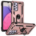 thumbnail image 1 of [PST] Samsung Galaxy A33 5G Kickstand Rotating Ring Case, Heavy Duty Hybrid Shock Absorption Rugged Hard Phone Case Cover, 1 of 3