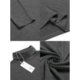 thumbnail image 2 of Coshow Men's Turtleneck T shirt Casual Lightweight Cotton Slim Fit Basic Pullover Tops, 2 of 5