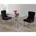 thumbnail image 1 of Margot 3-Piece Dining Set, Black, 1 of 2