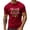 Wine, variant on Men's St. Patrick's Day Funny Graphic T-Shirt Short Sleeve Crew Neck Casual Top