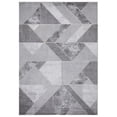 thumbnail image 1 of Tapis Rectangulaire Géométrique 3 x 5 Pi. Brighton Madison, Gris, 1 of 1