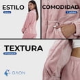 thumbnail image 4 of Conjunto pants deportivo para mujer de algodón Rosa GAON, 4 of 8