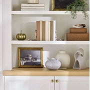 Small Matte Ceramic Speckle Glaze Vase - Threshold™ designed with Studio McGee: Handled Amphora, 5.91 Height 2 pack