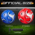 thumbnail image 2 of Paquete de 12 balones de fútbol Supervitae, tamaño 5, con bomba para entrenamiento, 2 of 7