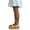 Brown, variant on Nilvkv Leggings for Girls, Girls Pants, Ribbed Cotton Knit Tights with Bow Detail, perfect for Dance and Everyday Casual Pink 6-7 Years