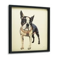 thumbnail image 4 of Empire Art Direct Boston Terrier Dimensional Collage Framed Graphic Art Under Glass Wall Art, 25" x 25" x 1.4", Ready to Hang, 4 of 6