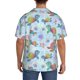 thumbnail image 3 of Fotbe Colorful Sea Turtle Camisa Estampada de Manga Corta para Hombre, Casual de Verano, Estilo Playero, Sin Arrugas-Small, 3 of 5