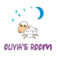 thumbnail image 2 of KIDS ROOM - Adhesive Sheep Animal Night Sky Decoration Sticker Multicolored Customized Name Design Removable Home Kids Bedroom Vinyl Wall Decal 10" x 9", 2 of 3