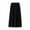 Black, variant on Musuos Women Summer Ruffled Skirt Casual Lace Patchwork Elastic Waist Skirt for Beach Vacation Club Streetwear