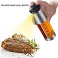 thumbnail image 4 of Botella De Spray De Aceite Con Diseño De Boquilla Doble Dispensador De Botella De Pulverizador De Aceite Conveniente Botella De Aceite De Cocina De Acero Inoxidable Para Barbacoa Picnic De Cocina Minnieouse HA021842-00, 4 of 6