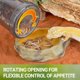 thumbnail image 3 of Mezclador de polvo Reptile Cricket REPTI ZOO para reptiles, 3 of 8