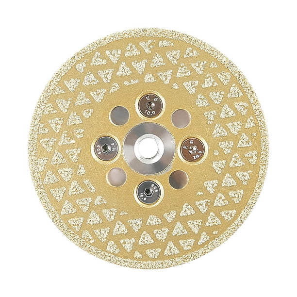 Discos de corte para amoladora angular Disco de corte y desbaste de diamante de doble cara en forma de estrella Disco de amolado para amoladora angular Disco de amolado
