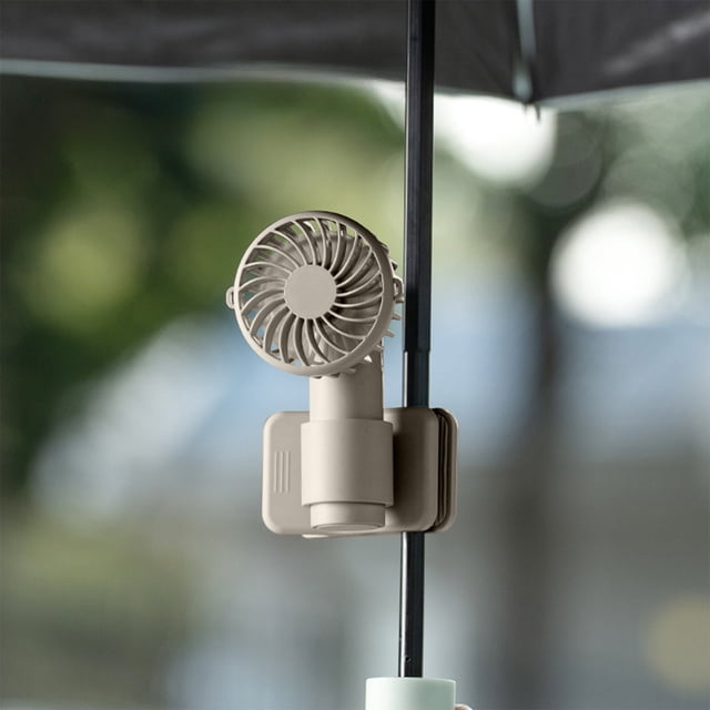 Multi-functional Umbrella Clip Fan USB Charging Outdoor Portable Mini Handheld Fan