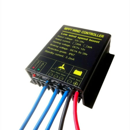 

MPPT Wind Turbine Generator DC12/24V With Charge Controller Low Wind Speed Start