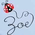 thumbnail image 2 of CafePress - Ladybug Zoe Infant Bodysuit - Baby Light Bodysuit, Size Newborn - 24 Months, 2 of 4