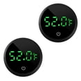 thumbnail image 1 of 2pcs Aquarium Thermometer Digital Fish Tank Thermometer Led Display Fish Tank Temperature Gauge Accurate Thermometer to ±1℉ （rotundity）, 1 of 5