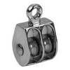 Apex Tool Group LLC Chain T7655212 1" Nickel Rigid Eye Double Sheave Pulley