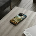 thumbnail image 2 of DistinctInk Hybrid (Acrylic / TPU) Clear Slim Fit Case for Apple iPhone 15 PLUS (6.7" Screen) - "Amygdala: Basking in Middle-Eastern Tranquility", 2 of 8