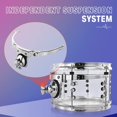 thumbnail image 6 of Donner DDS-1000 Crystal 22-inch 5-Drum Set for Adults Transparent+White, 6 of 9