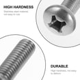 thumbnail image 2 of Cross Recessed Pan Screws M8 TV Mount Dependable Existing Wall Round Suite Stainless Steel 20 Pcs, 2 of 5