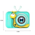 thumbnail image 3 of Children's Holiday Gift Digital Camera, High-Definition Front And Rear Shot 2000W Mini 2.0 Inch Video Camera with Photo/Video Function, Colorful Frames/Filters, Games, Portable for Kids 3-12, 3 of 9