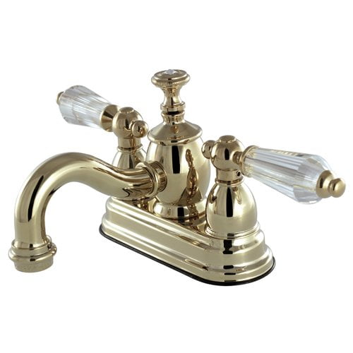 Kingston Brass Wilshire Standard Centerset Bathroom Faucet With Drain Assembly Walmart Com Walmart Com