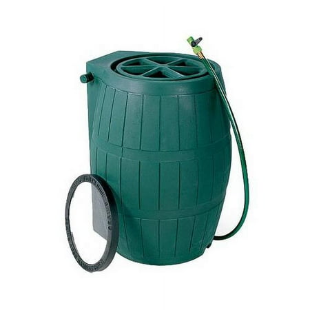 ACHLA DESIGNS 75-Gallon Green Rain Barrel With Screen RB-02