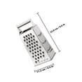 thumbnail image 2 of unbranded Rallador Multifuncional De Cocina Acero Inoxidable Con Y Mango, 2 of 8