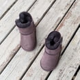 thumbnail image 1 of Zapatos de algodón acolchados de terciopelo para niños y niñas, botas de nieve de piel para bebés, botas antideslizantes de fondo suave para otoño e invierno, 1 of 6