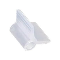 100PCS Plant Grafting Clips, 4.5mm Transparent Mini Flowers Plants Grafting Clips, Vegetable Vines Support Fixing Clips, Mini Gardening Tool for Garden Patio Indoor Plant