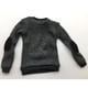 thumbnail image 3 of Camiseta de cuello redondo gris oscuro perfke para hombre a escala 1/6 figura de acción 12'', 3 of 8