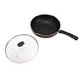 thumbnail image 1 of Nonstick Frying Pan Skillet with Lid, 11.6inch Non Stick Pan, Iron Stir Fry Pan Omelet Pan, Even Heating Egg Pan, Cooking Pan, Home Cooking Cookware, 1 of 7