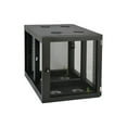 thumbnail image 3 of Tripp Lite 12U Wall Mount Rack Enclosure Server Cabinet Side Mount Wallmount - Rack cabinet - wall mountable - black - 12U - 19", 3 of 10